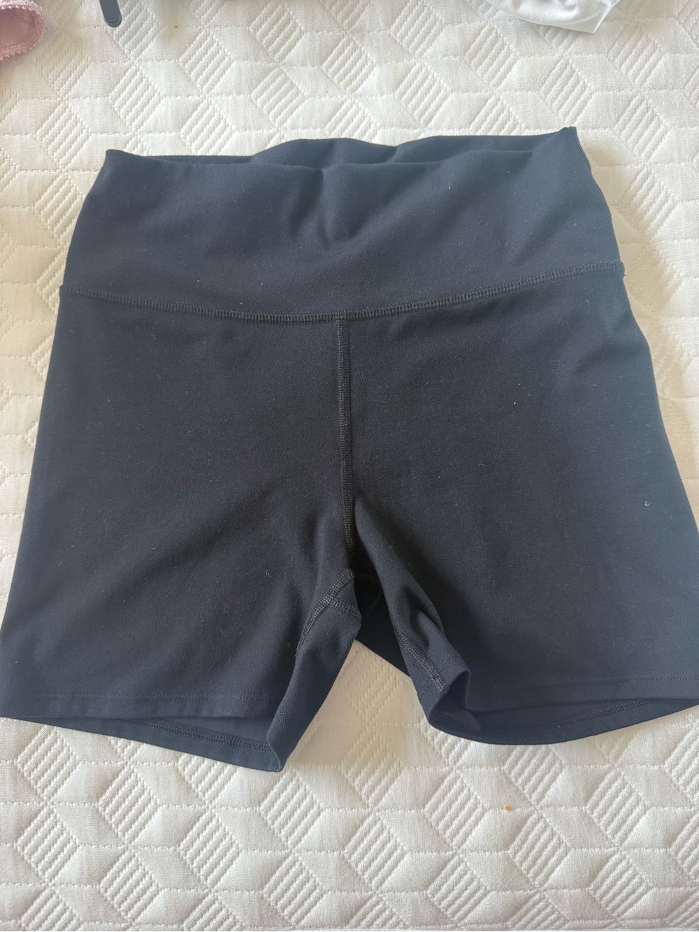 Joah Brown Black High-Rise Bike Shorts